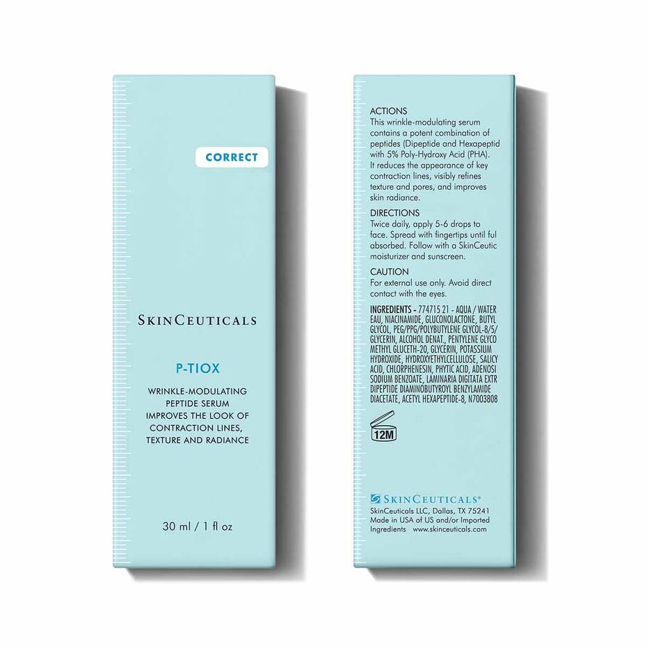 SKINCEUTICALS P-TIOX Peptide serum for expression lines and glass skin radiance