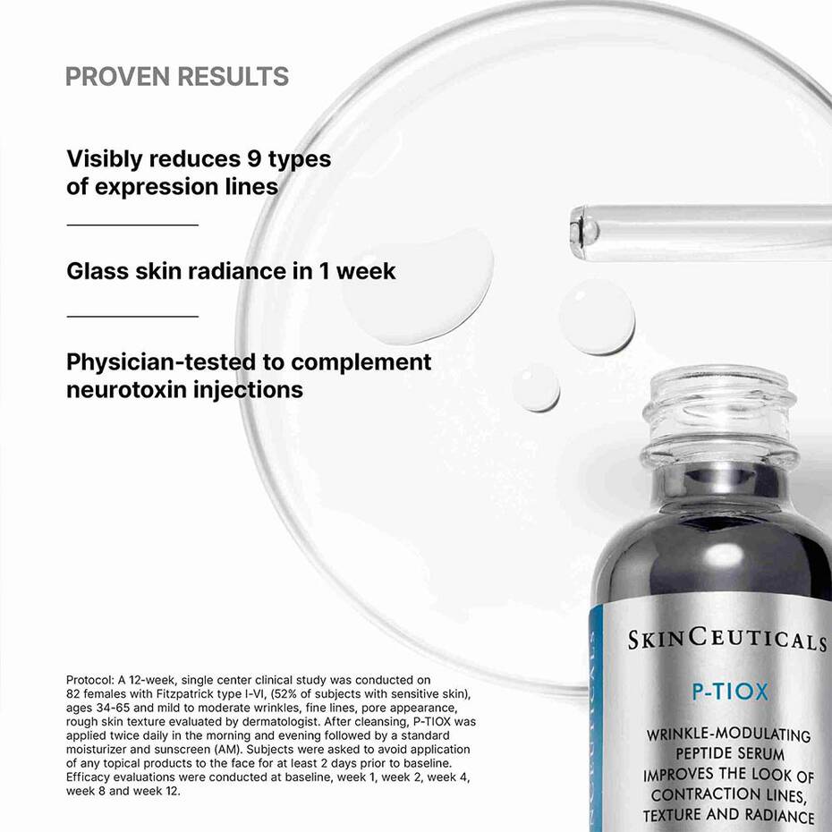 SKINCEUTICALS P-TIOX Peptide serum for expression lines and glass skin radiance