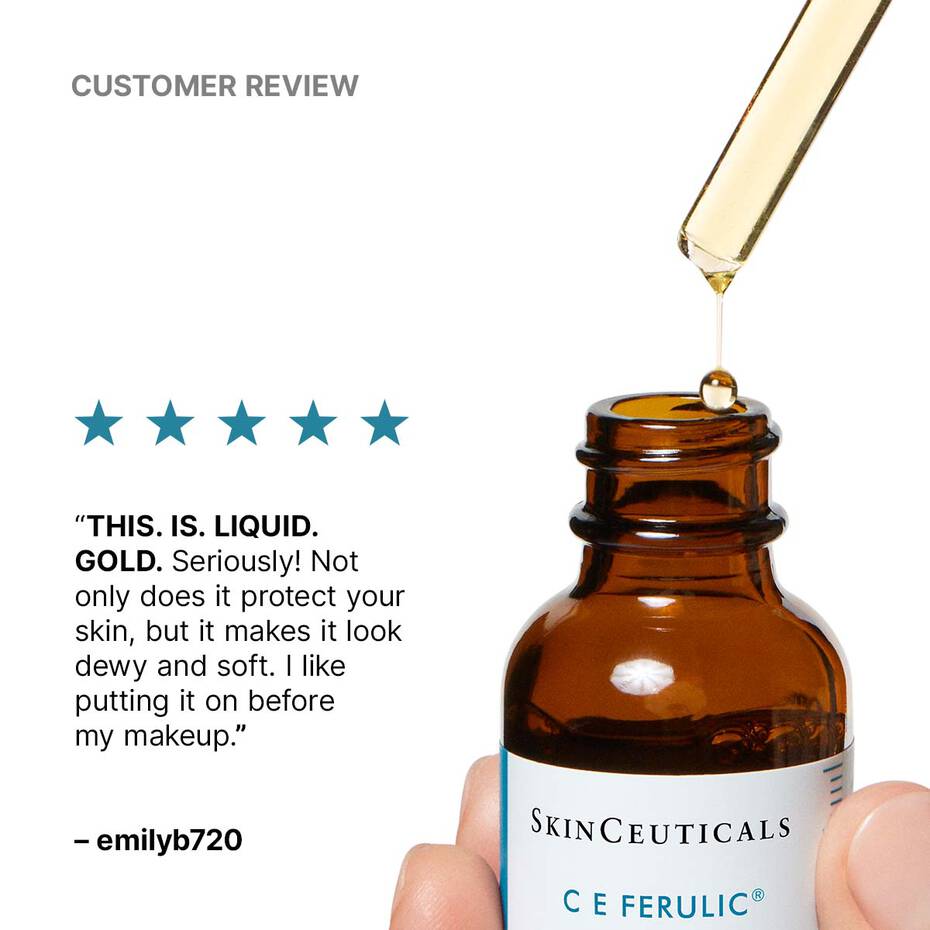 SKINCEUTICALS C E Ferulic with 15% L-Ascorbic Acid Vitamin C serum for fine lines and wrinkles