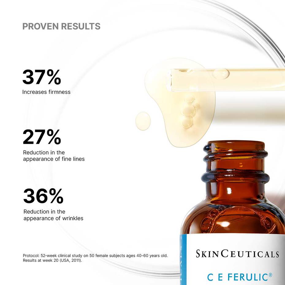 SKINCEUTICALS C E Ferulic with 15% L-Ascorbic Acid Vitamin C serum for fine lines and wrinkles